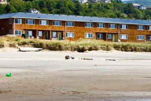 Motel off the beach